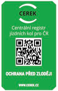 CEREK - ochranná známka s QR kódem