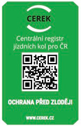 CEREK - ochranná známka s QR kódem CEREK - ochranná známka s QR kódem